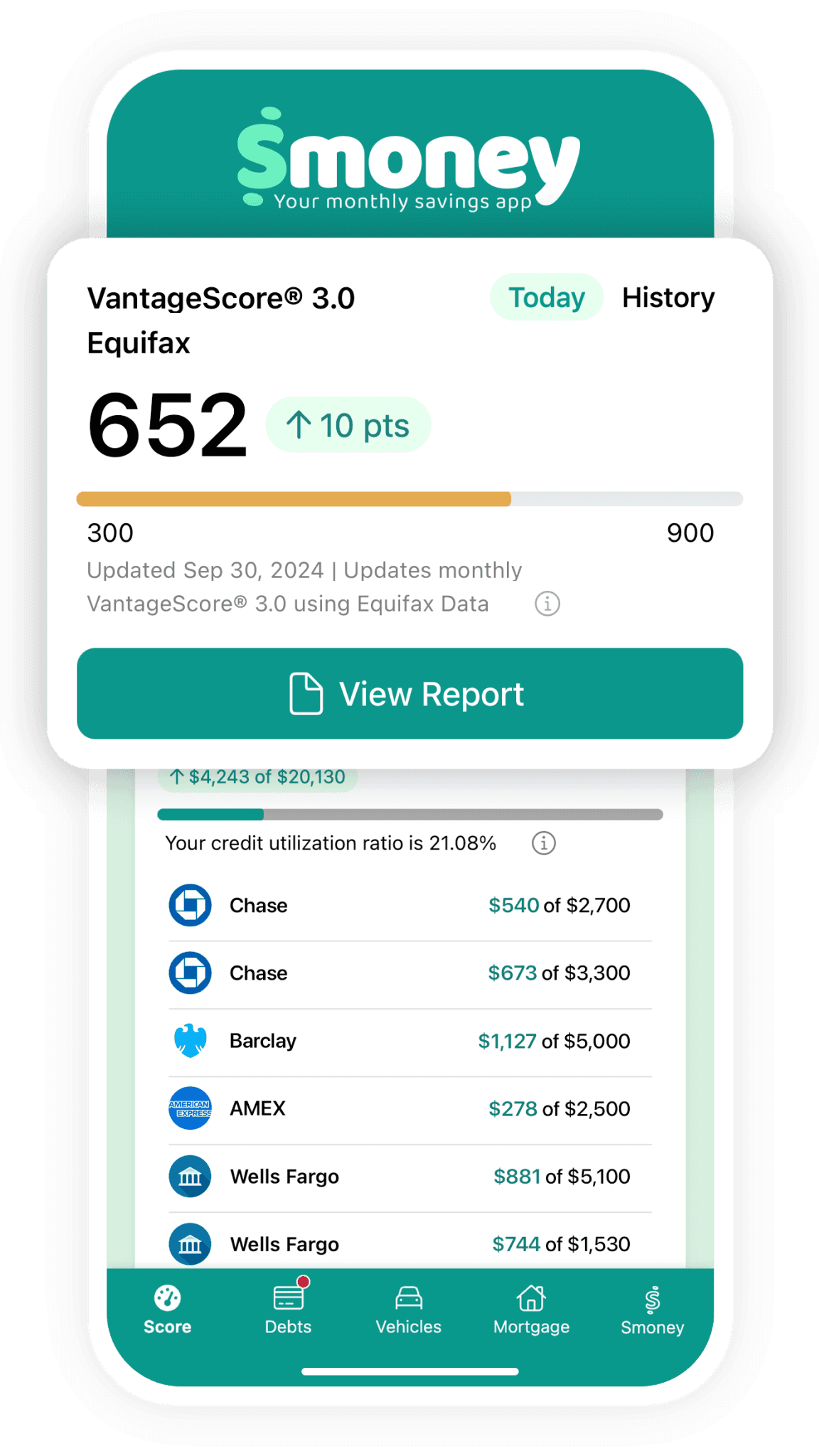 Credit Monitoring Dashboard